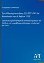 Europäische Kommission: Antidumpingzoll auf Keramikfliesen aus Indien und Türkei, Verordnung (EU) 2023/265. Logos unten.