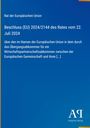 Rat der Europäischen Union: Beschluss (EU) 2024/2144 des Rates vom 22. Juli 2024, Buch