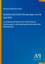 Rat der Europäischen Union: Richtilinie (EU) 2024/1265 des Rates vom 29. April 2024, Buch