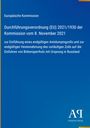 Europäische Kommission: Durchführungsverordnung (EU) 2021/1930 der Kommission vom 8. November 2021, Buch