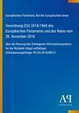 Europäisches Parlament: Verordnung (EU) 2018/1860 des Europäischen Parlaments und des Rates vom 28. November 2018, Buch