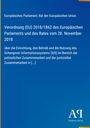 Europäisches Parlament: Verordnung (EU) 2018/1862 des Europäischen Parlaments und des Rates vom 28. November 2018, Buch