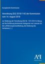 Europäische Kommission: Verordnung (EU) 2018/1142 der Kommission vom 14. August 2018, Buch