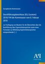 Europäische Kommission: Durchführungsbeschluss (EU, Euratom) 2018/194 der Kommission vom 8. Februar 2018, Buch