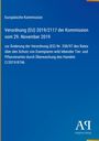 Europäische Kommission: Verordnung (EU) 2019/2117 der Kommission vom 29. November 2019, Buch