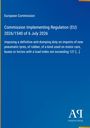 Europäische Kommission: Verordnung 2026/1540. Anti-Dumping-Abgabe auf Reifenimporte. Logo unten rechts.