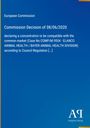 Text: "Commission Decision of 08/06/2020 [...]" Unten rechts Logo "Antiphon Verlag" auf blauem Hintergrund.