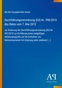 Titeltext: "Durchführungsverordnung (EU) Nr. 398/2012 des Rates vom 7. Mai 2012" vor blauem Hintergrund, Verlagslogo.