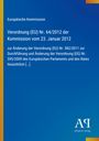 Europäische Kommission, Verordnung (EU) Nr. 64/2012, blaue Abdeckung mit gelben und orangen Akzenten, Antiphon Verlag.