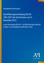 Europäische Kommission: Durchführungsverordnung (EU) Nr. 1081/2012; blaues Design mit orangenem Streifen links.