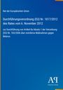 Blauer Hintergrund mit weißem Text: Durchführung EU-Verordnung Nr. 1017/2012, 6. November 2012. Logo "AR Antiphon Verlag".