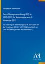 Europäische Kommission, Durchführungsverordnung (EU) Nr. 1012/2012, Antiphon Verlag, blauer Hintergrund.