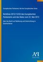 Titel: Richtlinie 2012/13/EU über das Recht auf Belehrung. Blau mit EU- und Antiphon-Verlag-Logo.