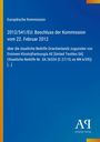 Text: "Europäische Kommission, 2012/541/EU: Beschluss der Kommission vom 22. Februar 2012...". Blaues Cover mit weißem Text. Unten Logo: "AQ Antiphon Verlag".