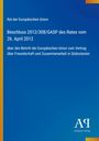 Text: Beschluss 2012/308/GASP des Rates vom 26. April 2012. Blau mit gelbem Streifen und Verlagslogo.