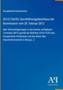 Text: "Europäische Kommission, 2012/134/EU: Durchführungsbeschluss [...] Industrieemissionen in Bezug [...]" Logo unten rechts.