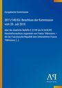 Text auf blauem Hintergrund: "Europäische Kommission, 2011/140/EU, [...]". Unten rechts: Logo "Antiphon Verlag".