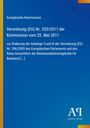 Verordnung (EU) Nr. 520/2011 zur Änderung bezüglich Rückstandshöchstmengen für Benalaxyl, blaues Layout.