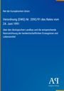 Verordnung (EWG) Nr. 2092/91 des Rates vom 24. Juni 1991 zum ökologischen Landbau, blaues Cover. Logo: Antiphon Verlag.