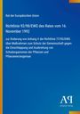 "Richtlinie 92/98/EWG des Rates vom 16. November 1992" steht oben. "Antiphon Verlag" Logo unten rechts. Hintergrund blau.