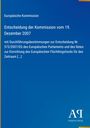 Europäische Kommission, Entscheidung vom 19. Dezember 2007 zur Einrichtung des Europäischen Flüchtlingsfonds. Logo: AQ.