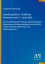 Europäische Kommission, Verordnung (EG) Nr. 76/2002, Antiphon Verlag-Logo, blauer Hintergrund mit Farbakzenten.