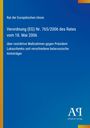 Text: Rat der Europäischen Union, Verordnung (EG) Nr. 765/2006. Logo: Antiphon Verlag unten rechts. Gradient Hintergrund.