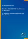 Beschluss des EU-Rates zur Verlängerung restriktiver Maßnahmen gegen Birma/Myanmar. Am Rand ein Logo.