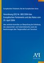 Verordnung (EG) Nr. 882/2004 über amtliche Kontrollen. Blaues Cover mit gelbem Streifen und weißem Logo unten rechts.