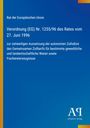 Text der EU-Verordnung Nr. 1255/96, Aussetzung autonomer Zollsätze bestimmter Waren. Blaues Design mit gelbem Rand.