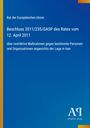 Texte: Rat der Europäischen Union, Beschluss 2011/235/GASP, 12. April 2011. Hintergrund: Blau, links gelber Streifen.