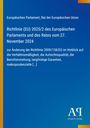 Text über Richtlinie (EU) 2025/2 zur Änderung der Richtlinie 2009/138/EG. Blaues Design mit gelbem Rand links, Logo.