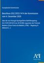 „Beschluss (EU) 2022/1414 der Kommission vom 4. Dezember 2020, Beihilferegelung SA.21259, Madeira, ZFM. Antiphon Verlag.“