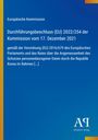 Titel: Durchführungsbeschluss (EU) 2022/254, Europäische Kommission, blaues Cover, gelbe Ränder, Verlag-Logo.
