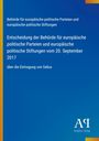 "Entscheidung der Behörde" auf blauer Fläche, unten rechts das weiße Logo des Antiphon Verlags.