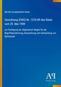 Verordnung (EWG) Nr. 1576/89 des Rates, 29. Mai 1989. Blauer Hintergrund, gelber Rand, Logo unten rechts.