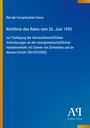 Richtlinie des Rates vom 26. Juni 1990 zur Festlegung tierseuchenrechtlicher Anforderungen. Blaues Design, Antiphon Verlag Logo.