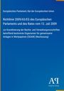 Richtlinie 2009/65/EG zur Koordinierung von Rechtsvorschriften zu Wertpapieranlagen, blaues Design, "Antiphon Verlag" Logo.