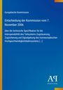 Europäische Kommission, Entscheidung vom 7. November 2006 zur Zugsteuerung und Signalgebung, blauer Hintergrund, Antiphon Verlag Logo.