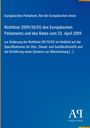 Text der Richtlinie 2009/30/EG zur Änderung der Kraftstoffspezifikationen. Blaues Design mit Verlagslogo.