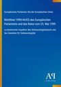 Europäisches Parlament: Richtlinie 1999/44/EG über Verbrauchsgüter und Garantien. Blau mit Logo "AP Antiphon Verlag".