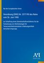 Verordnung (EWG) Nr. 2377/90 zur Festsetzung von Höchstmengen für Tierarzneimittelrückstände, blauer Hintergrund, AQ-Logo.