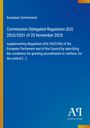 Text zur EU-Verordnung 2025/2551 auf blauem Hintergrund. Rechts unten ein Logo des Antiphon Verlags.