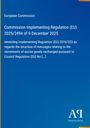 Text: "European Commission, Commission Implementing Regulation (EU) 2025/2494 of 9 December 2025, amending Implementing..." Unten rechts Logo "AR".