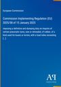 Titel: EU-Verordnung 2025/58, Anti-Dumping-Zoll auf Pneus für Busse/LKWs. Hintergrund: Blau mit einem Logo unten rechts.