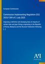 Text über EU-Verordnung zur Anti-Dumping-Abgabe auf Importe aus Korea, Malaysia, Russland. Blaues Cover, rechts unten Logo.