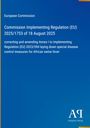 Titel: "Commission Implementing Regulation (EU) 2025/1753 of 18 August 2025". Blauer Hintergrund, weißer Text.