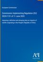 Text über EU-Verordnung gegen Dumping beim Import von Vanillin aus China, blauer Hintergrund, unten Logo mit "Antiphon Verlag".