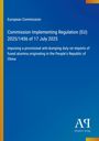 "European Commission: Implementing Regulation (EU) 2025/1456. Anti-dumping duty on alumina from China." Blaues Design.