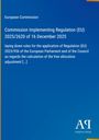 Text oben: „European Commission”. Großer Text: „Commission Implementing Regulation (EU) 2025/2620”. Logo unten rechts: „AR”.